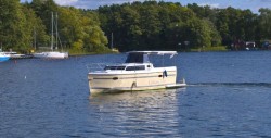 Hausboot Calipso 750-łódź bez uprawnień na Mazurach